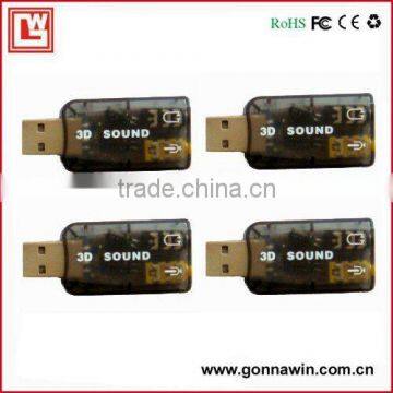 creative sound card usb2.0 sound card 5.1