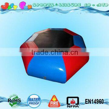 3m dia. inflatable mini water trampoline for giant water park, cheap inflatable trampolines with factory prices