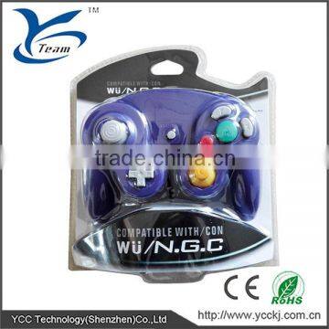 High quality For Nintendo Game Cube NGC GC controller for WII with CE, ROHS