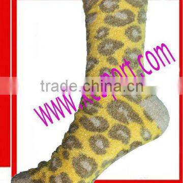 fashion warmer soft rubber women sock