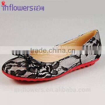 ladies elegant flat shoes handmade shoes 34-45 Euro size