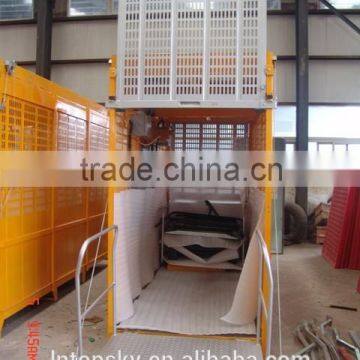 hoisting elevator building hoist SC100 single cage construction lifter