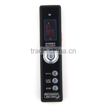 Red LCM Screen Portable Voice Recorder Model Q14