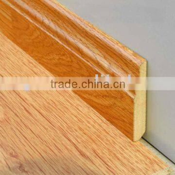 Wall board / wallboard / base board / baseboard used for Laminated Flooring (XLZS90-1)