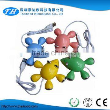 Cute mouse shape 2.0 USB HUB 4 port