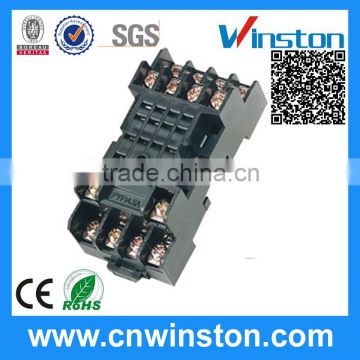 PYF14.5A Miniature General Purpose 300VAC 10A Remote Electric Rail Solid State Plastic Relay Socket with CE