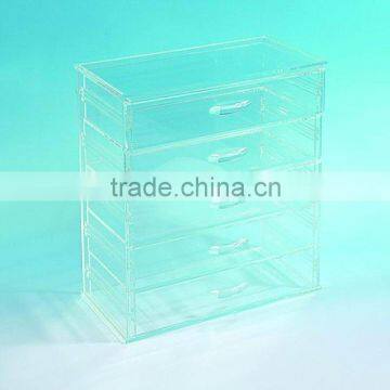 Crystal clear Good professional Acrylic jewelry display shelves with Experienced Factory Made