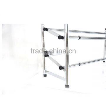 Multipurpose Flexible Floding Metal Wire Stainless Steel Iron Tubes With Plated Shoe Rack Shoe Shelf for Cabinet for Living Room photo-4