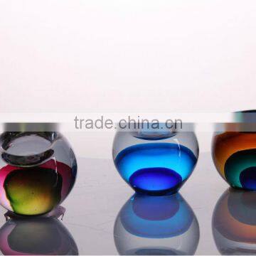 Color Glass Bowl