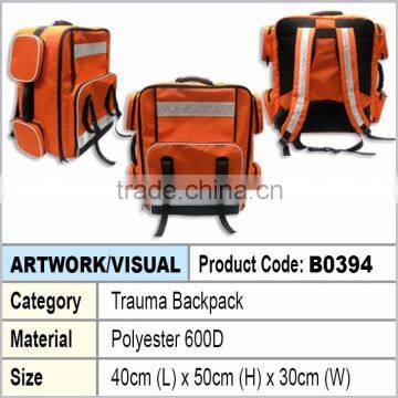 trauma bag (orange)