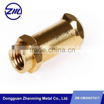 precision cnc machining hex screw brass bushes cheap auto OEM parts