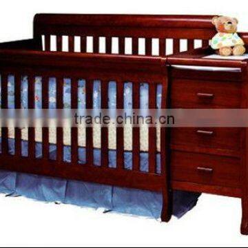 XN-LINK-B04 Wooden foldable baby cot