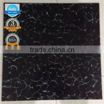 2015 foshan product price YJ618 600x600 black polished porcelain floor tile non slip polished tile