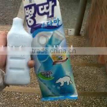 korea suck ice tube soft drink/ice cream filling and sealing packaging machine