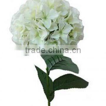 High quality real touch hydrangea artificial white flowers