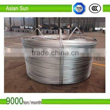 EC Grade Bare 1350 Type,ISO Certificate 15mm Aluminum Wire Rod for Cable Purpose