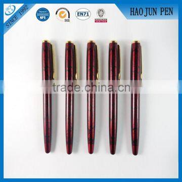 High End Red Metal Roller Pen Gift Pen ,Wholesale Luxury Metal Pen For Gift