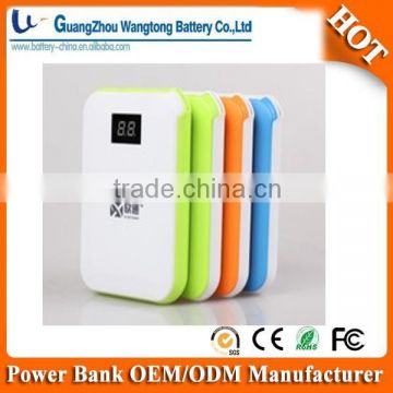 10000mah Big capacity best credit card Smart power bank charger /power bank suitable xiaomi