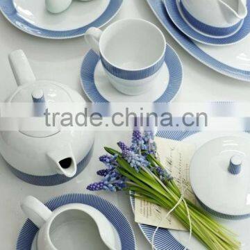 royal copenhagen meissen style earthenware stoneware porcelain ceramic tea set