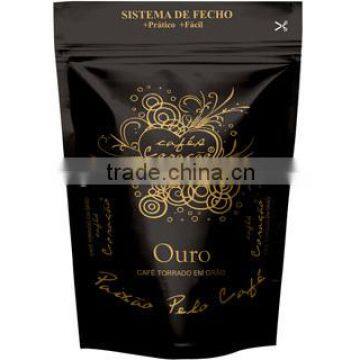 Plastic Matt Stand up Pouch Side Guesst With Degassing Valve/coffee Bean Packaging Bag/snack Food Bag/dried Fruit Bag photo-6