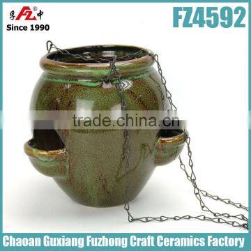 Nice shaped ceramic hanging pots