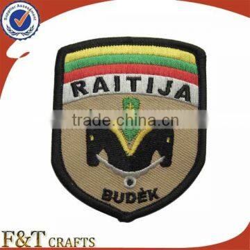 Customized self-adhesive embroidered patch