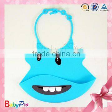 2015 Brand New Hot Sale Silicone Baby Bib Training Bib Cycling Bib