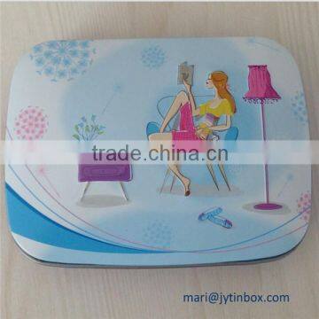 First grade girl's favorite promotional sanitary napkins metal box