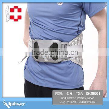 CE certified easy adjustable lumbar protection belt waist support