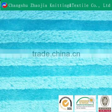 Featured popular blue 100% polyester PV cashmere fabric price wholesale PV Plush fabric for toy