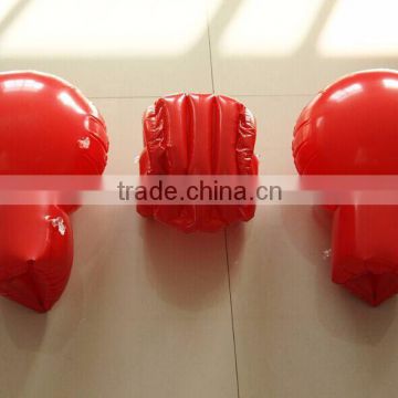 red custom inflatable boxing gloves