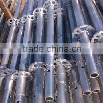 Galvanized Building Construction Ringlock Scaffold Standard photo-4
