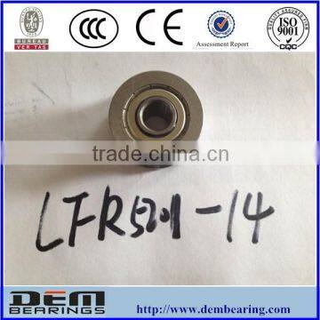 bulk buy from China LFR series LFR5201-14NPP u groove track roller bearing