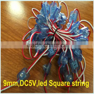 dc5v single color square led string light