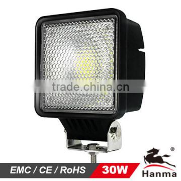 2012 Hotselling! 2600LMLED wok lights for mining, agricultural,truck, tractor, forklifts.CE, IP68,EMC,EMARK