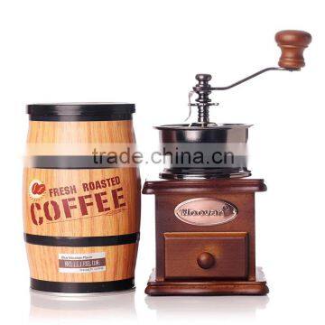 coffee grinder with coffee container