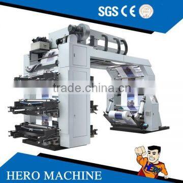 HERO BRAND High Speed 6 Color Flexo Printing Machine Price Quality Choice