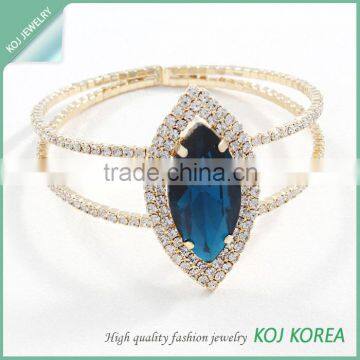 2014 Top selling wholesale bangle design bracelet with zircon, unique design fashion bracelet jewelry, imitation jewelry.