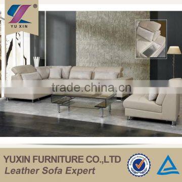 kuka white leather sofa/italy leather sofa manufacturers/luxury leather sofa set