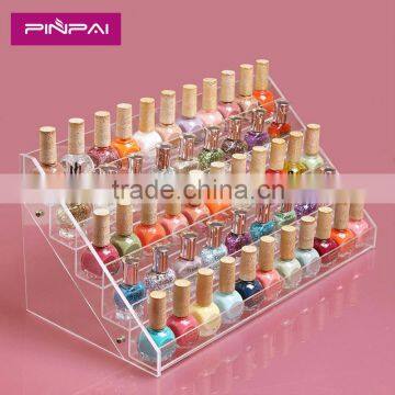 Acrylic Clear Nail Polish Storage Box Plastic Display Box for nail polish