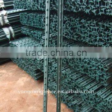 galvanized steel fence T posts