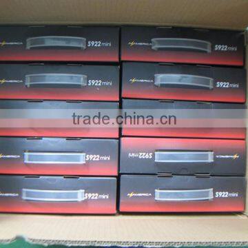 Stocks for S922 Mini full hd satellite receiver iks free sks twin tuner for South america