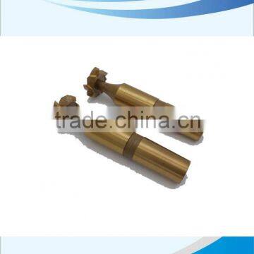 Solid Carbide 8 Flutes T-slot Milling Cutter With Coated TITANIUM