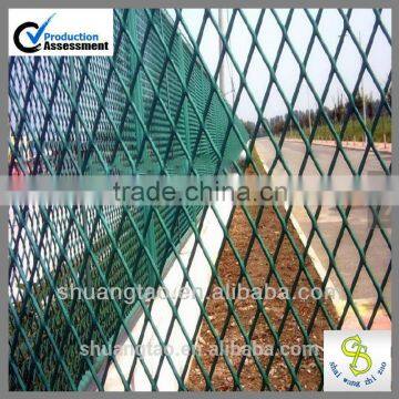 shuangtao pvc coated expanded mesh for stadium