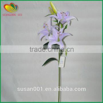 Wholesale Real Touch Tiger Orchids pu Artificial Flowers