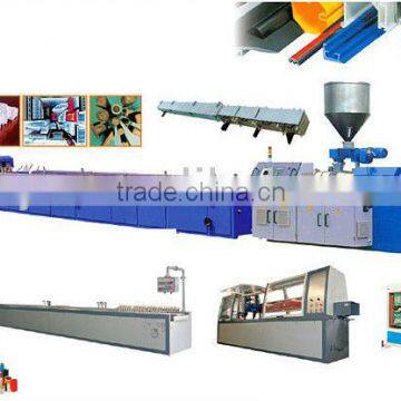 wpc upvc pvc door making machine