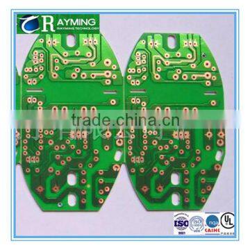 Round Shape Red Soldermask 6 Layers Pads Pcb