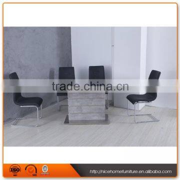 (160-220)*90*76 Modern Extension Dinning Table And Chairs