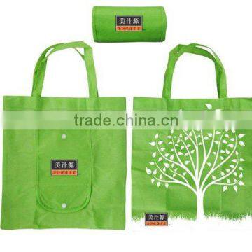 Beautiful color non woven floding shopping bag