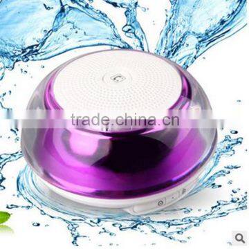 2016 newest cheap shower portable wireless waterproof bluetooth speaker factory price P-043